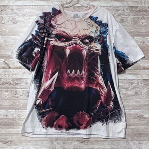 Predator Double Sided 3D Tshirt Mens 3XL Short Sleeve